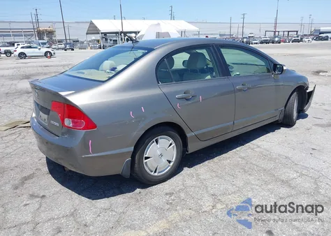 2008 Honda Civic Hybrid z USA, uszkodzony, nr VIN JHMFA362X8S002225